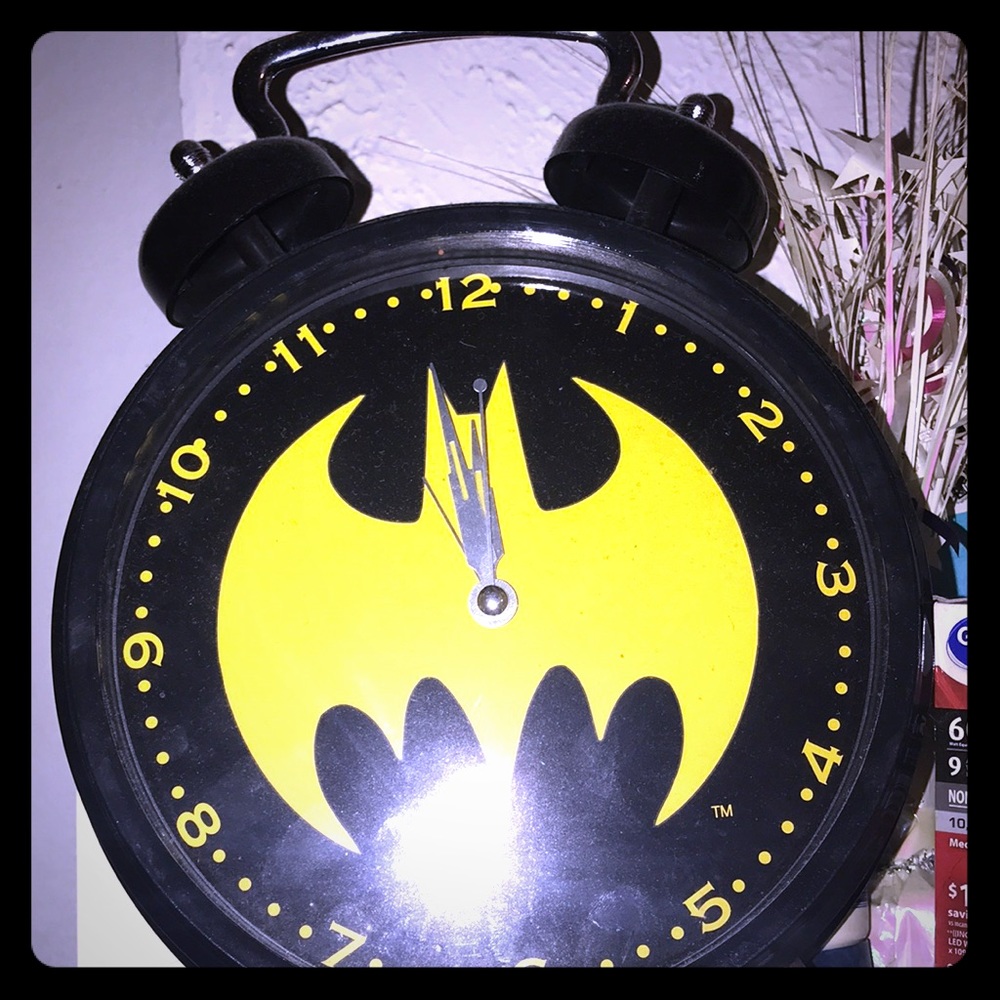 Batman stand up clock